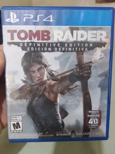 Jogo Tomb Raider Definitive Edition Playstation 4 Ps4 (mídia física)