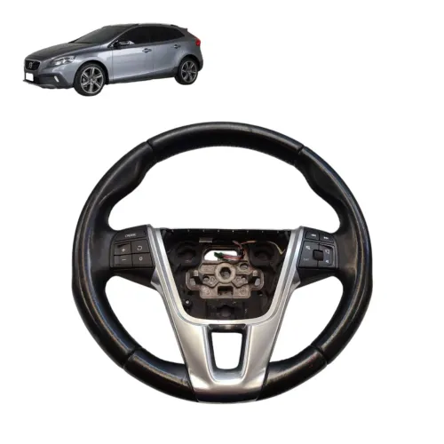 Volante Comando Som Volvo V40 2.0 T5 2013 A 2015