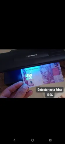 Leitor de nota falsa