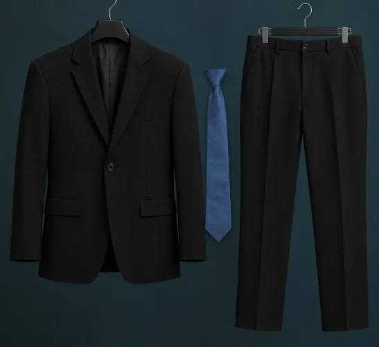 Terno Masculino Completo Renner/Vicunha + 2 Calças e Gravata