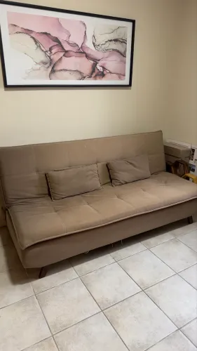 Sofá cama 3 lugares