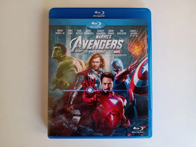 Blu-ray "The Avengers/Os Vingadores" (100% original) - Joss Whedon <br>