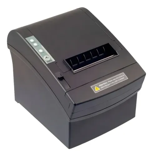 Impressora Térmica De Cupom Elgin I8 Monocromática Com Usb, Ethernet E Serial Preto 127/22