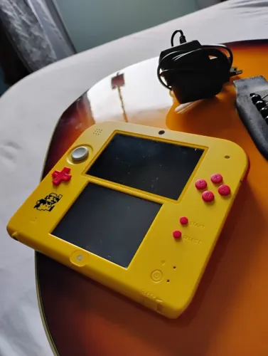 NINTENDO 2DS EDIÇÃO ESPECIAL DO SUPER MARIO MAKER USADO valor pode ser negociado "informaç