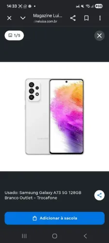 Samsung A73 5gb