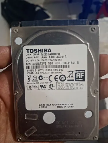 SSD toshiba 500gb