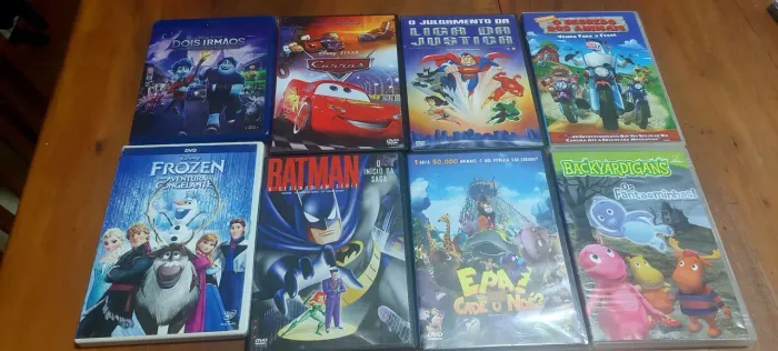 Lote de DVDs originais por apenas 100 reais