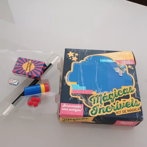 Jogo infantil completo mágica