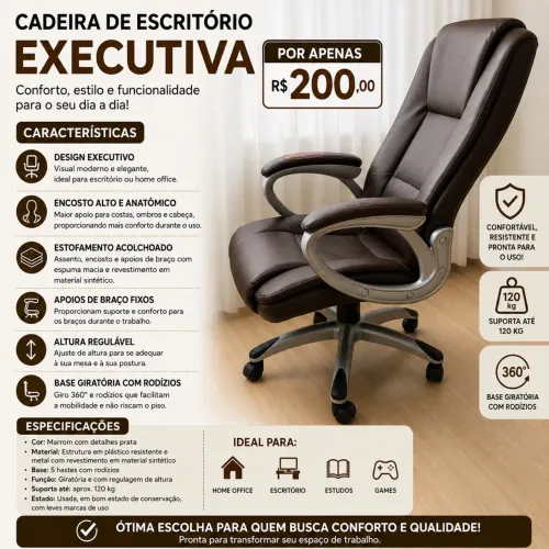 Cadeira Escritório 