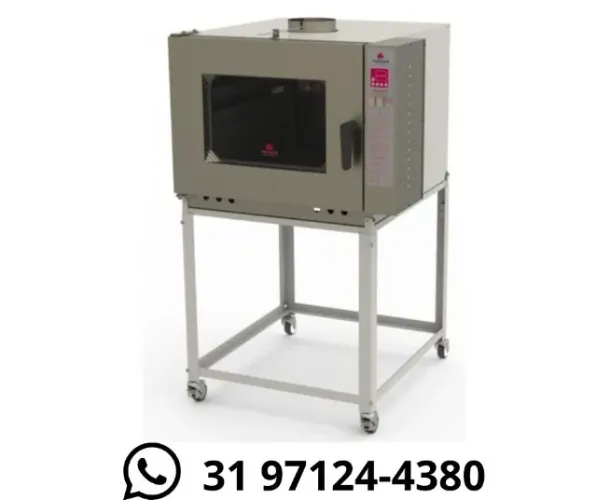 Forno Turbo 5 Esteiras a Gás Progas