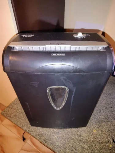 Picotador de papel Aurora 10 folhas e cartões 
