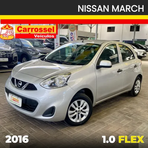 Nissan March S 1.0 12V Flex 5P 2016