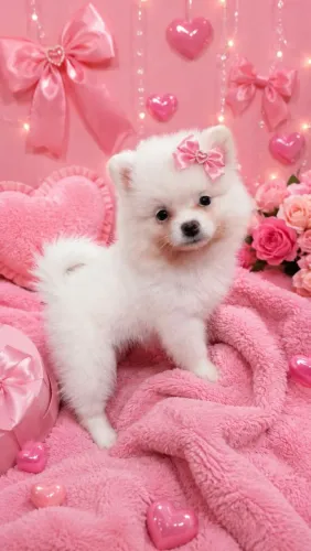Spitz alemão ana fêmea