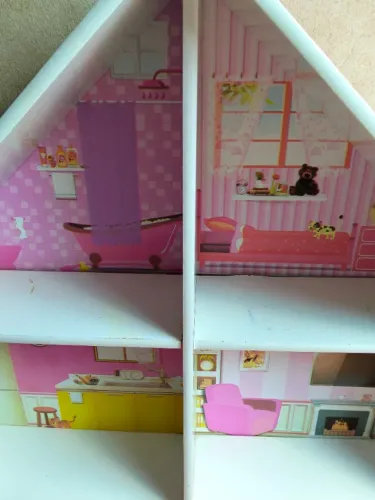 Estante Casinha Rosa