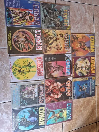 Coleção Conan em cores completa