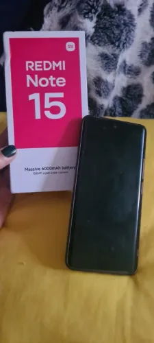Redmi Note 15 Preto semi novo 3 meses de uso