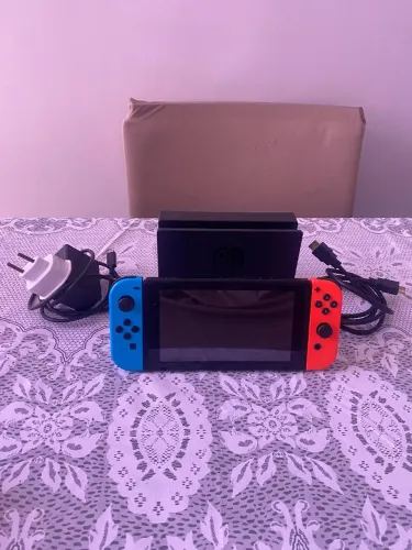 Nintendo switch V2 desbloqueado, com brinde!