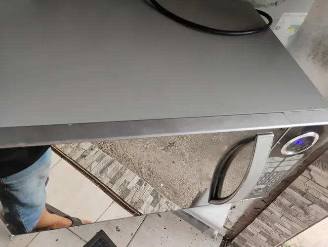 Microondas Philco espelhado 30 litros funcionando perfeitamente