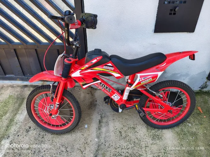 Bicicleta motocross aro 16