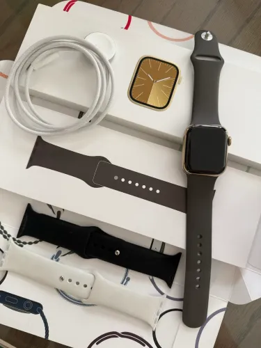 Apple Watch S9 41mm Gold GPS + Celullar 99% c garantia Apple