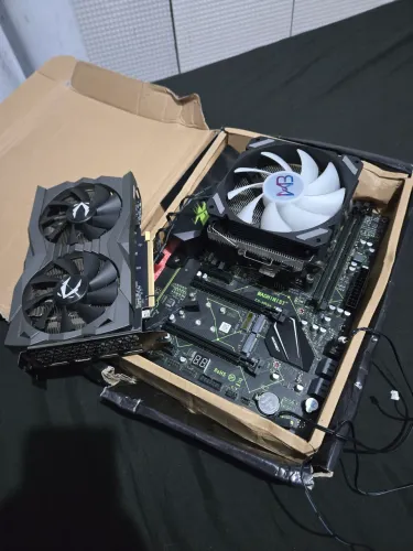 Placa de vídeo 2060 + placa, processador e CPU coller