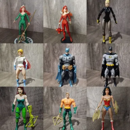 Lote DC heróis e vilões