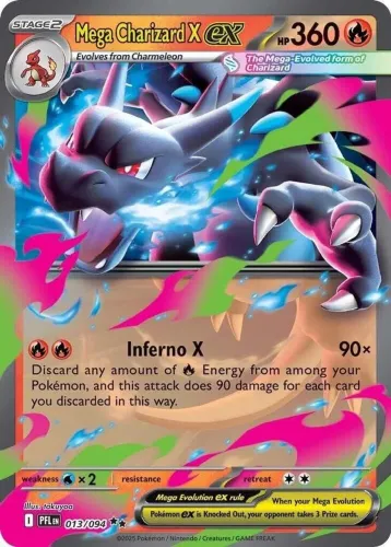 Mega Charizard Ex Fogo Fantasmagórico (113/094)