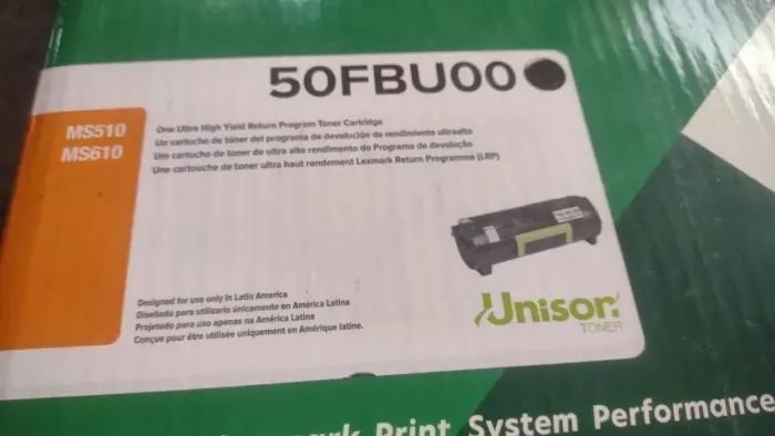 Toner Original na caixa Lexmark MS610