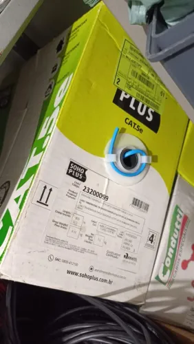Cabo de rede 180 Metros - $ 200 reais