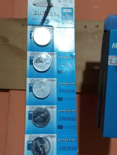 Bateria moeda 2032 ( cartela com 5unidades )