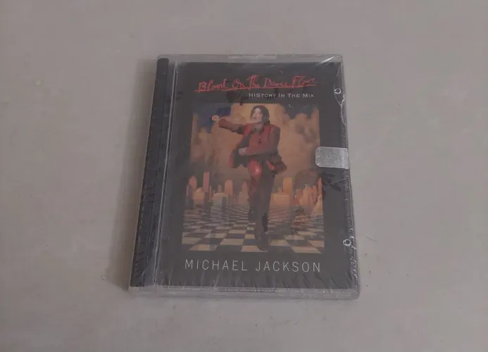 Mini disc Michael Jackson Blood on the dance floor lacrado raro