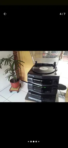Vendo esse Mini-System Sanyo 4x1 funcionando todas as funções perfeitamente!!!