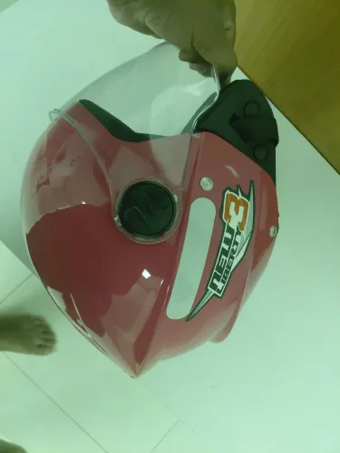 Capacete N° 58 Rosa NOVO