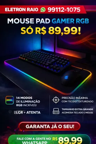 Mouse PAD GAMER RGB