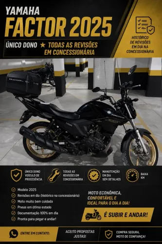 Yamaha YBR 150 Factor DX Flex 2025