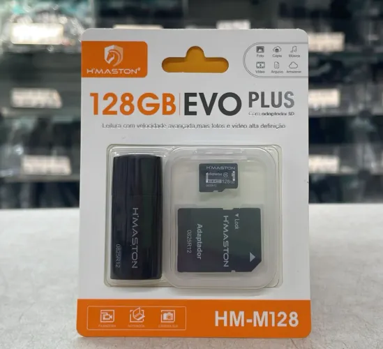 Cartão de memória 128GB MicroSD H'MASTON HM-M128