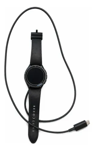 Smartwatch Samsung Galaxy Watch6 Classic 43mm Preto - sem riscos, com carregador