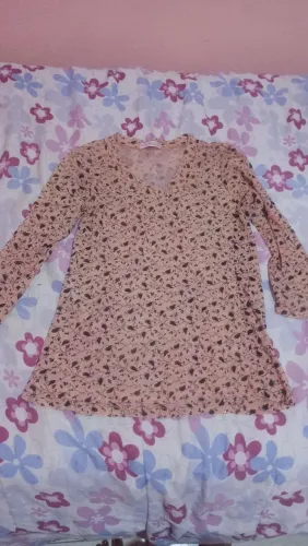 Blusa estampada feminina