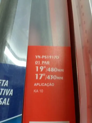 Palheta específicas ka 10
