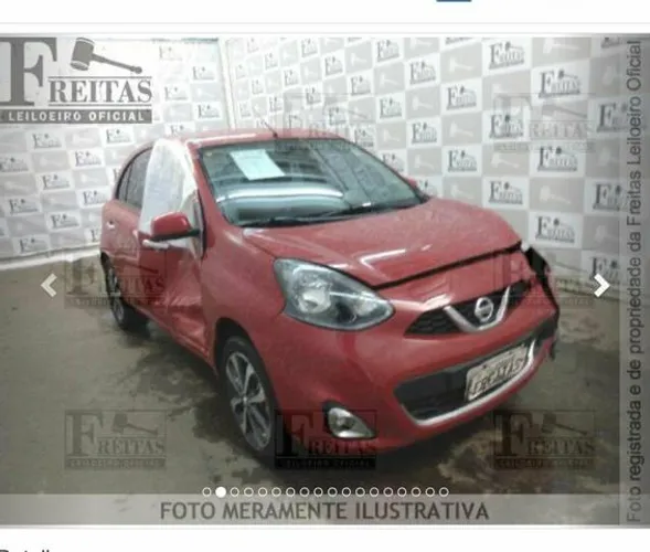 Nissan March 2016 para retirada de peças