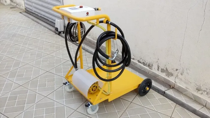 Carrinho completo abastecimento lubrificantes 200L
