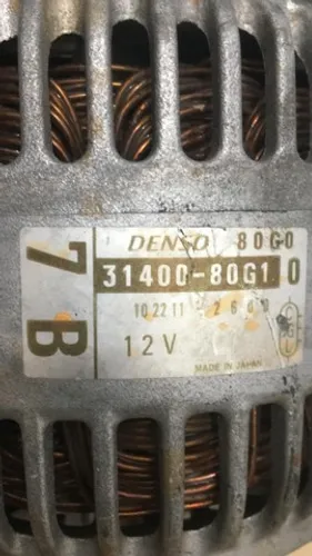 Suzuki jimny 1.3 16v alternador original 3140080g1 