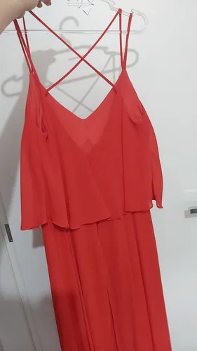 Vestido de festa vermelho