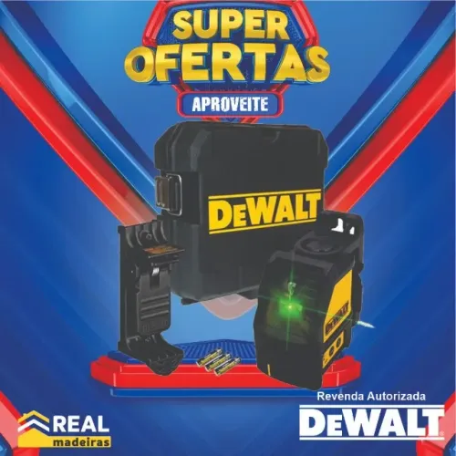 Nível Laser Dewalt Luz Verde de 30m - Dw088cg-La