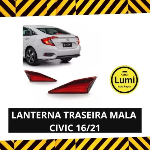 Lanterna Traseira Civic 16/21 Mala - Nova!!