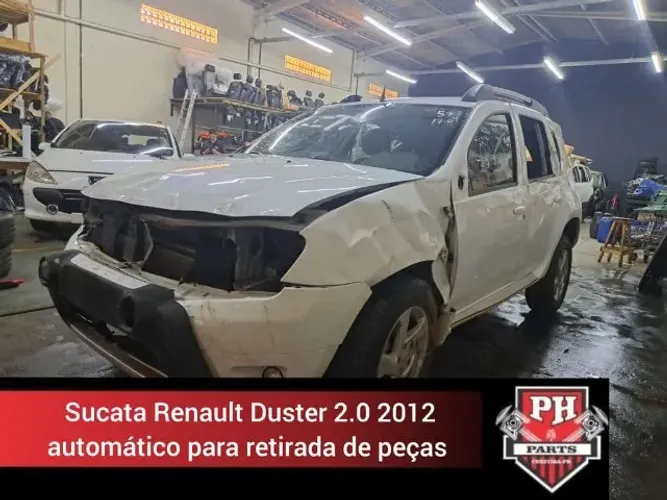 Sucata Renault Duster 2.0 2012 para retirada de peças