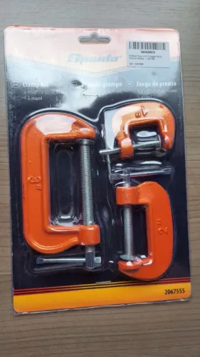 Kit 3 Grampos Sargento (1, 2 e 3 polegadas)!!!