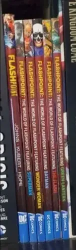 The Flash Flashpoint Ponto de Ignição completo Geoff Johns DC comics batman