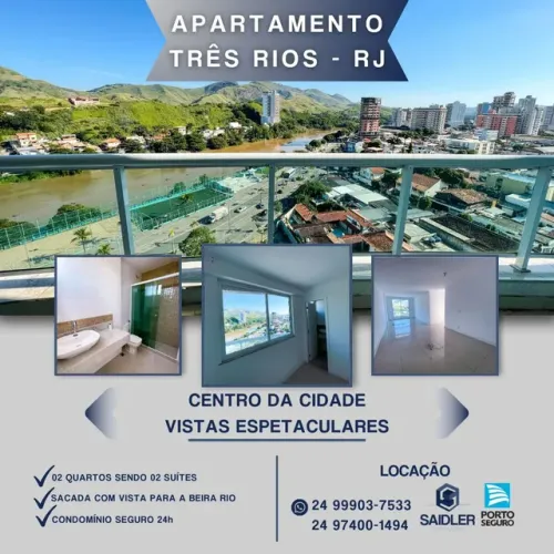 Apartamento - Locação - Ed Portinari - Três Rios RJ