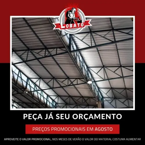 Telhado Galvanizado - Estrutura - Montagem - Mão de obra